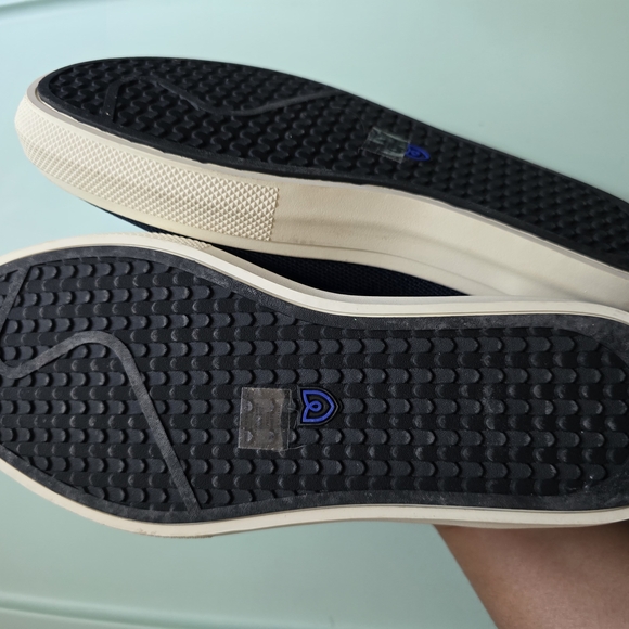 Rothy's Navy Blue Sneakers with Slip-On Design - Picture 2 of 4
